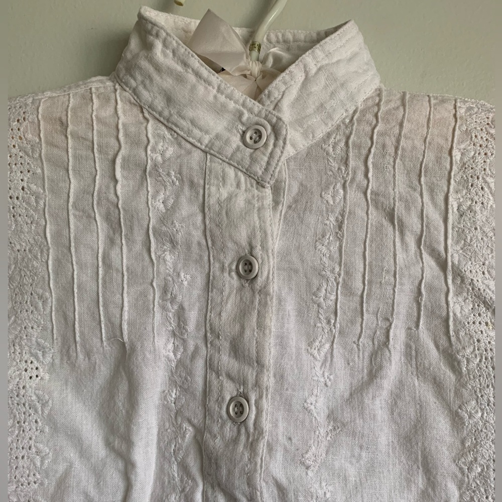 TLC New vintage cotton bohemian hippie  top long sleeves